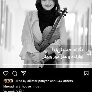 Yeganeh Hosseini nia as a Violin Instructor & Music Theory Teacher
